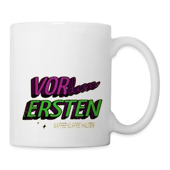 kaffeebecher geburtstagsgeschenk witzig humor - Tasse - Weiß - Rechts