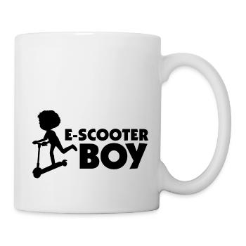 E-Scooter Roller Scooter - Mug - white - Right