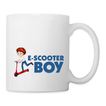 E-Scooter Roller Scooter - Mug - white - Right