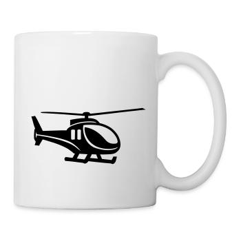 Helicopter - Mug - white - Right