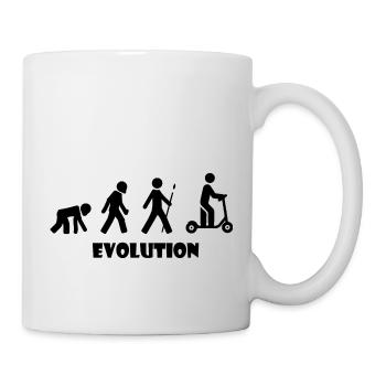 E-Scooter Roller Scooter - Mug blanc - blanc - Droite