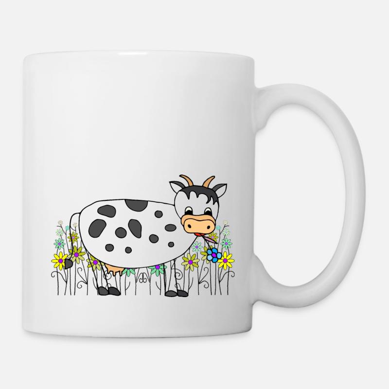 Vache - Mug blanc - blanc