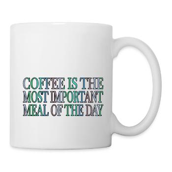 humor coffee mug coffee coffee cup latte jokes - Tasse - Weiß - Rechts