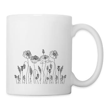 Flowers - Mug - white - Right