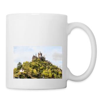 Reichsburg Cochem Rheinland - Tasse - Weiß - Rechts