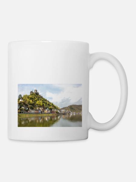 Reichsburg Cochem Rheinland - Tasse - Weiß