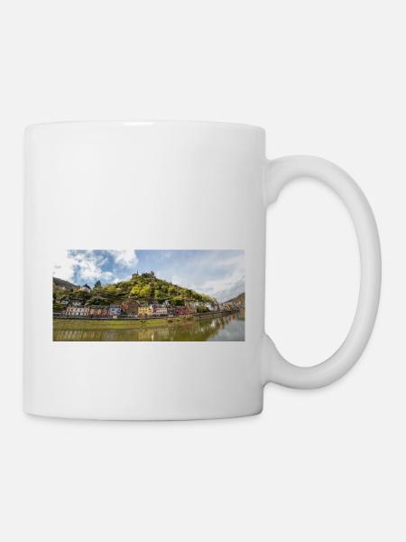 Reichsburg Cochem Rheinland - Tasse - Weiß