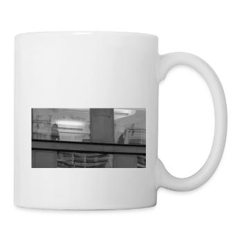 Hidden behind glass - Mug - white - Right