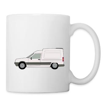 White Van French Snowy - Mug - white - Right