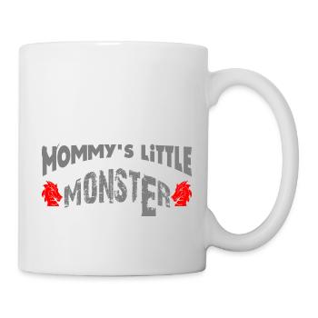 Le petit monstre de maman - Mug blanc - blanc - Droite
