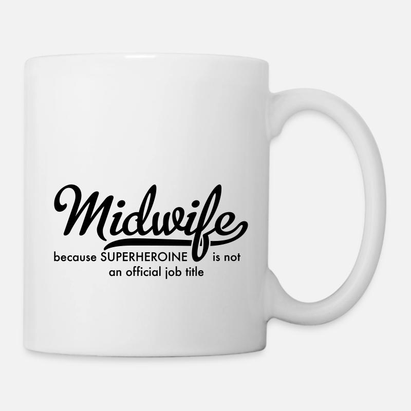 Hebamme - Tasse - Weiß