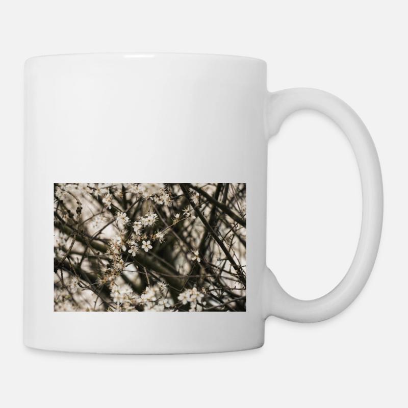 Fleur - Mug blanc - blanc
