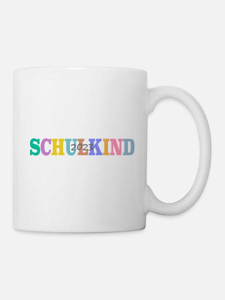 Schulkind 2023 - Tasse - Weiß