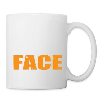 Si Monday avait un visage, je le frapperais 4 - Mug blanc - blanc - Droite