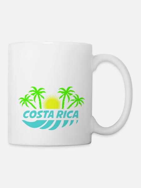 costa rica - Tasse - Weiß