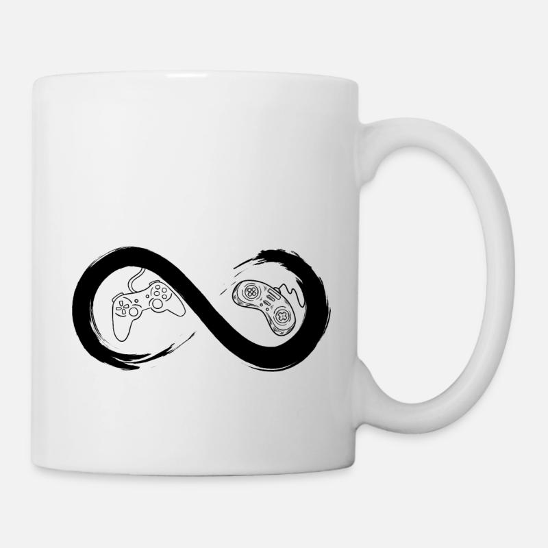 Unendliche Konsole - Tasse - Weiß