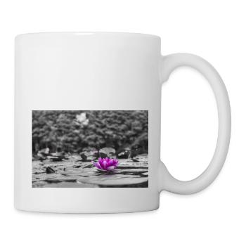 schöne Lillie - Tasse - Weiß - Rechts