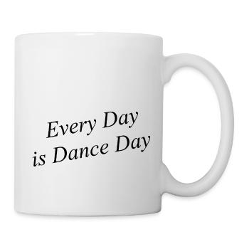 Danse Musique de danse - Mug blanc - blanc - Droite
