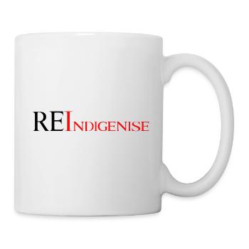 RE - Indigenise - Tasse - Weiß - Rechts
