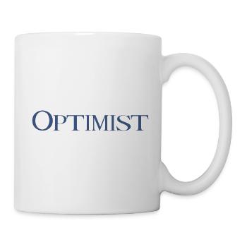 Optimist - Tasse - Weiß - Rechts