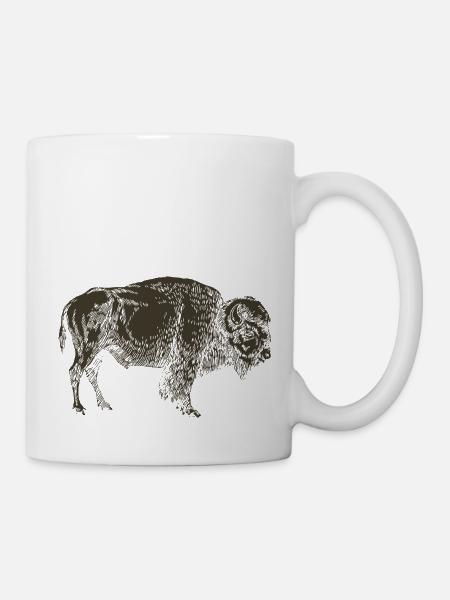 Wildtiere - Tasse - Weiß