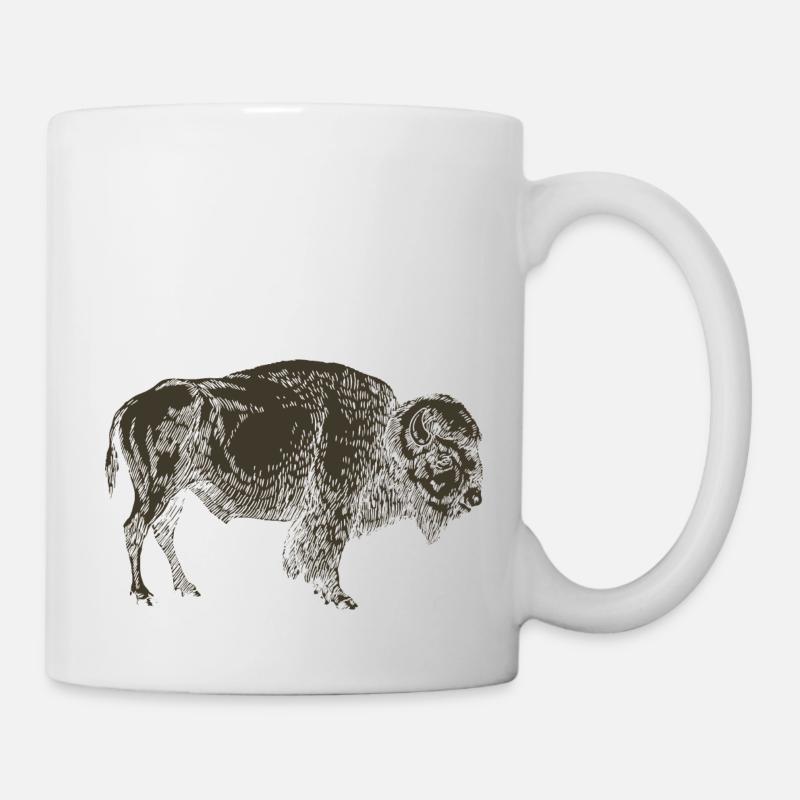 Wildtiere - Tasse - Weiß