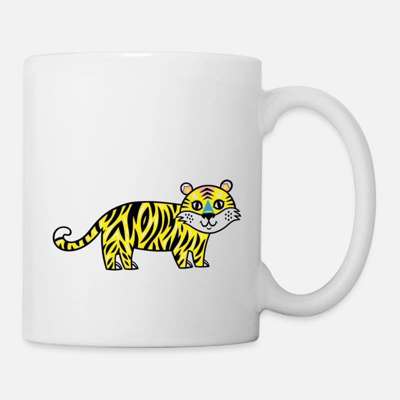 Wildtiere - Tasse - Weiß