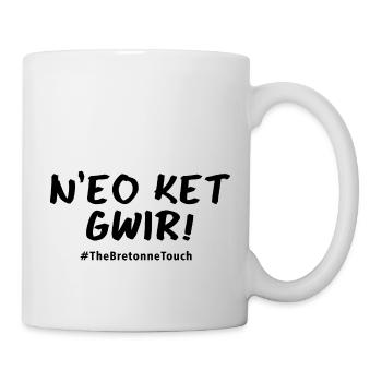 N eo ket gwir - Mug blanc - blanc - Droite