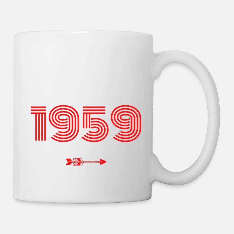 Né en 1959 - Mug blanc - blanc