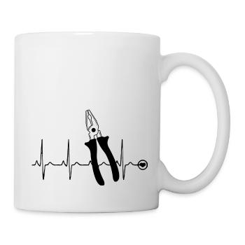 Artisan bricoleur Artisan Artisan Outil Construction - Mug blanc - blanc - Droite
