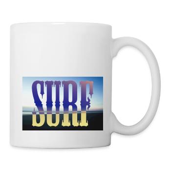 SURF Vie - Mug blanc - blanc - Droite