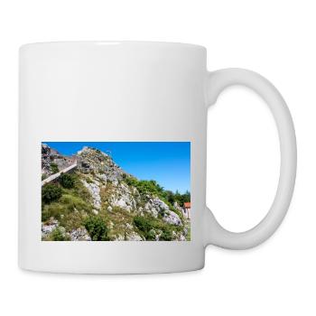 Festung Knin (Kninska tvrđava) Kroatien - Tasse - Weiß - Rechts