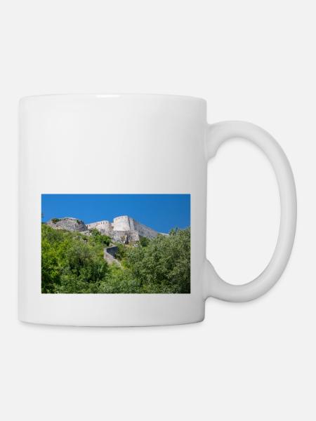 Festung Knin (Kninska tvrđava) Kroatien - Tasse - Weiß
