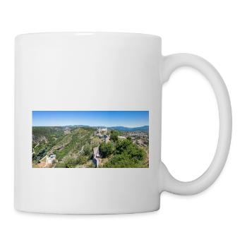 Knin Fortress (Kninska tvrđava) Croatia - Mug - white - Right