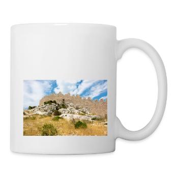 The Wall of Oštrica (Bedem Grebastica) Croatia - Mug - white - Right