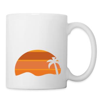 design rétro - Mug blanc - blanc - Droite