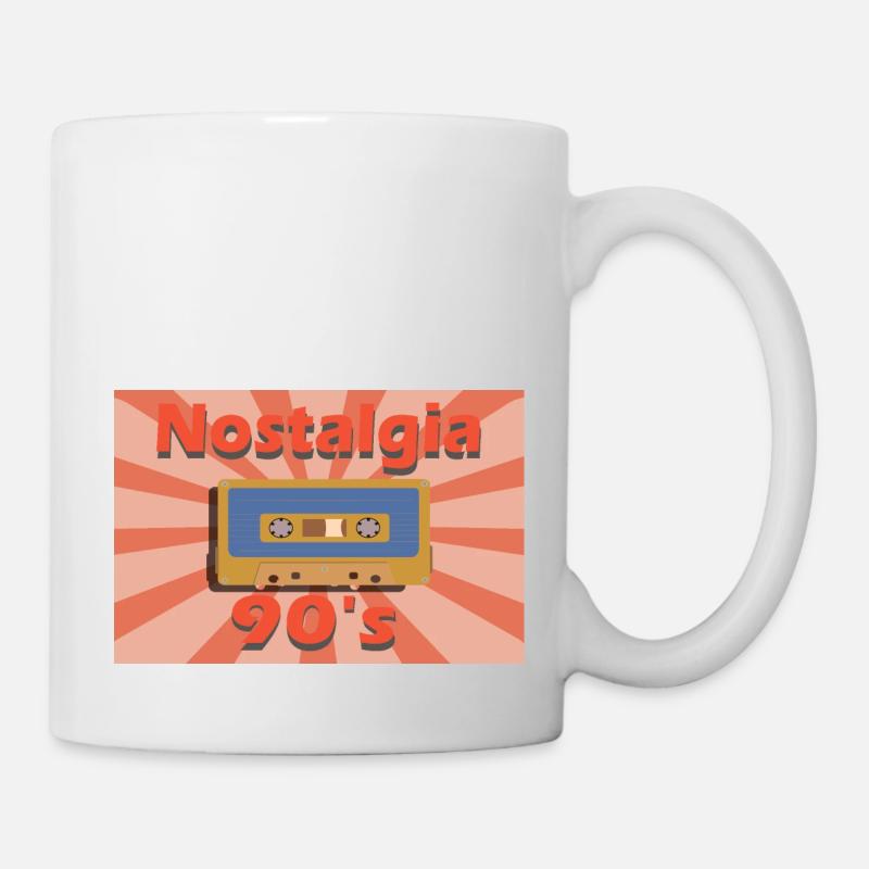 design vintage - Mug blanc - blanc