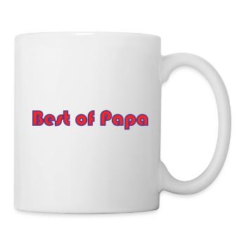 HAPPY BIRTHDAY DAD. DAD. FATHER's DAY. FATHER. - Mug - white - Right