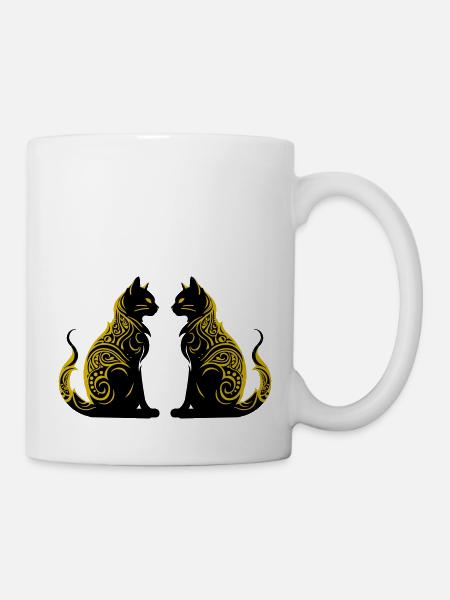 cats - Tasse - Weiß