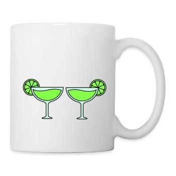 cocktails - Tasse - Weiß - Rechts