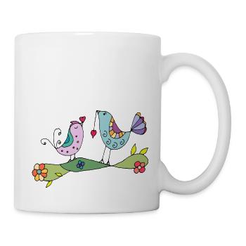 Birds - Mug - white - Right