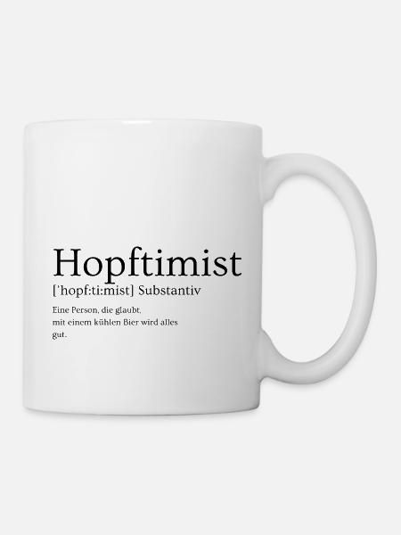 hopftimist - Tasse - Weiß