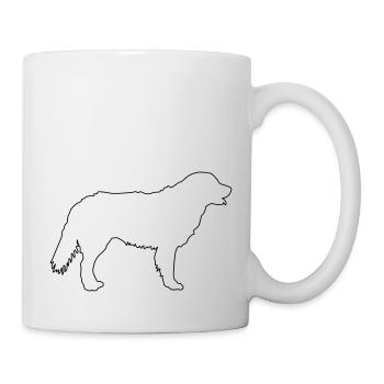 Golden Rertriever Contours 1 - Mug - white - Right