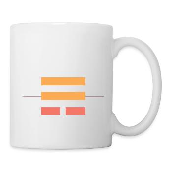 Wind mango and tomato modern and stylish - Mug blanc - blanc - Droite
