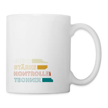 Judo Für Judoka Judo Kämpfer Judo Trainer Judo - Tasse - Weiß - Rechts