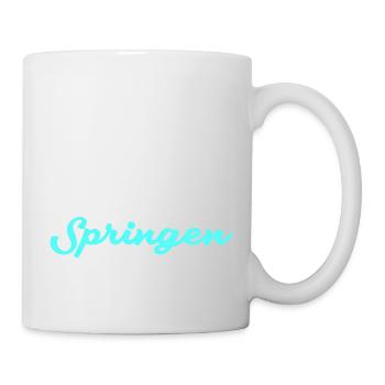 i love turmspringen - Tasse - Weiß - Rechts