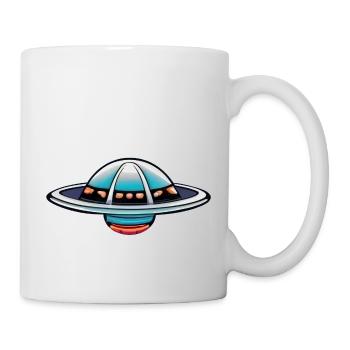 Flying saucer - Mug - white - Right