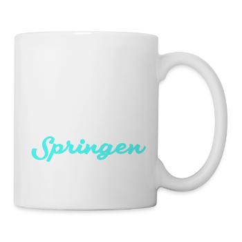 i love turmspringen - Tasse - Weiß - Rechts