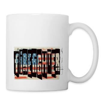Feuerwehrmann / Firefighter - Mug - white - Right