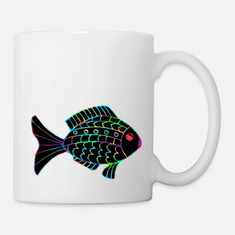 Fisch - Tasse - Weiß